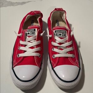 Women’s Converse Red Shoreline Slip-Ons